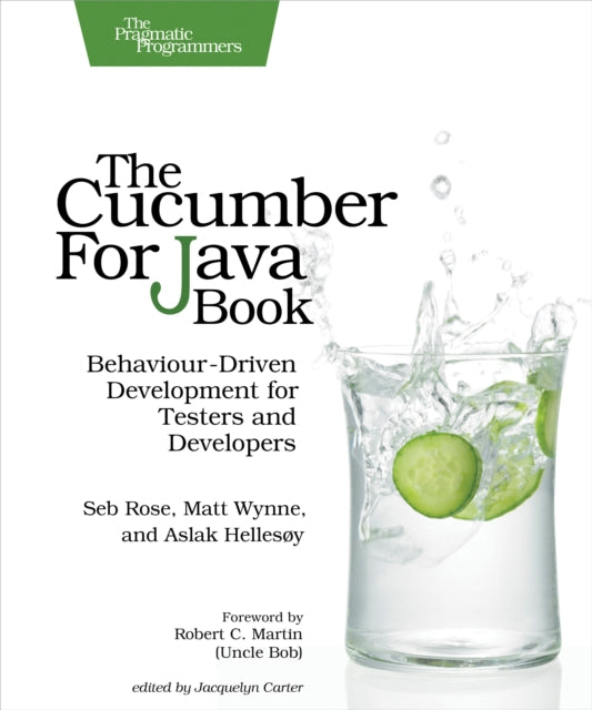 Book cover of: Cucumber for Java Book. By: Seb Rose