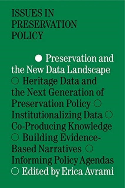 Book cover of: Preservation and the New Data Landscape
