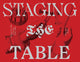 Book cover of: Staging the Table in Europe – 1500–1800. By: Deborah Krohn