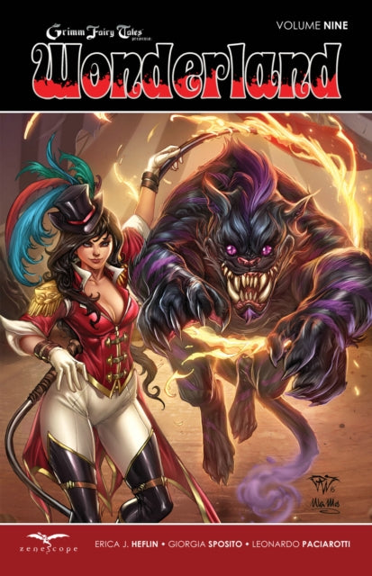 Book cover of: Wonderland Volume 9. By: Zenescope Entertainment Staff
