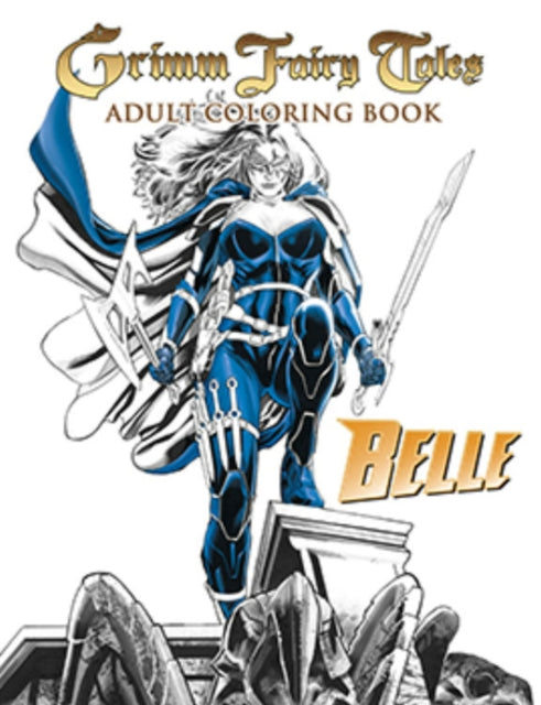 Book cover of: Grimm Fairy Tales Adult Coloring Book. By: Zenescope Entertainment