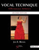 Book cover of: Vocal Technique. By: Jan E. Bickel
