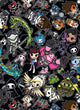 Book cover of: Overwatch Tokidoki Journal/Patterns. By: Blizzard Entertainment