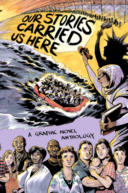 Book cover of: Our Stories Carried Us Here. By: Tea Rozman Clark
