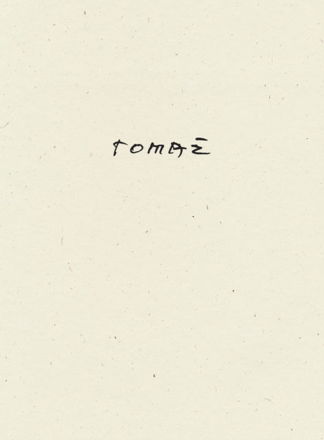 Book cover of: Toma. By: Tomaz Salamun