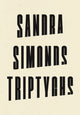 Book cover of: Triptychs. By: Sandra Simonds