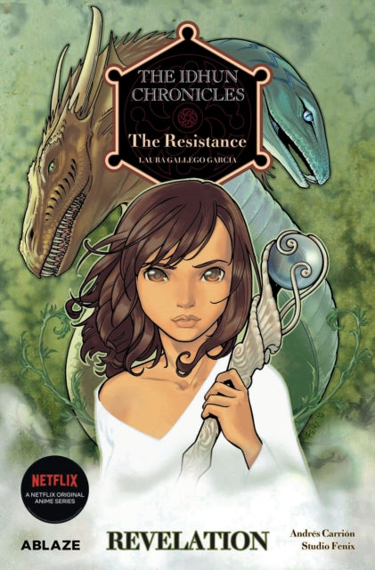 Book cover of: Idhun Chronicles Vol 2: The Resistance: Revelation. By: aura Gallego García