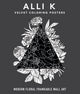 Book cover of: Modern Velvet Coloring Prints. By: Alli Koch