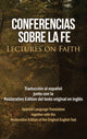 Book cover of: Conferencias sobre la fe (Lectures on Faith)
