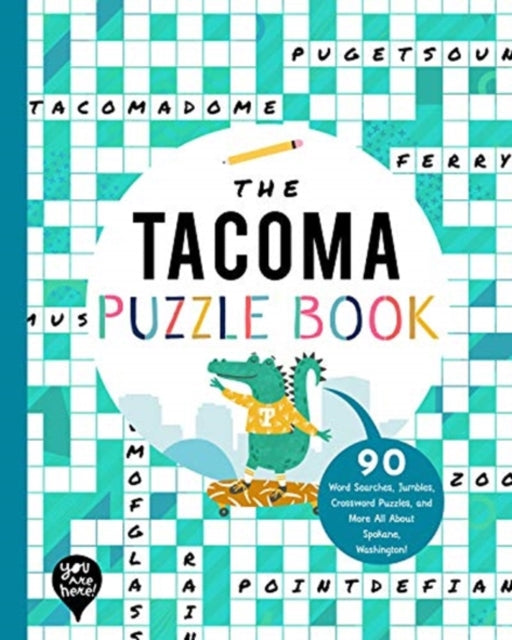 Book cover of: Tacoma Puzzle Book. By: Bushel & Peck Books
