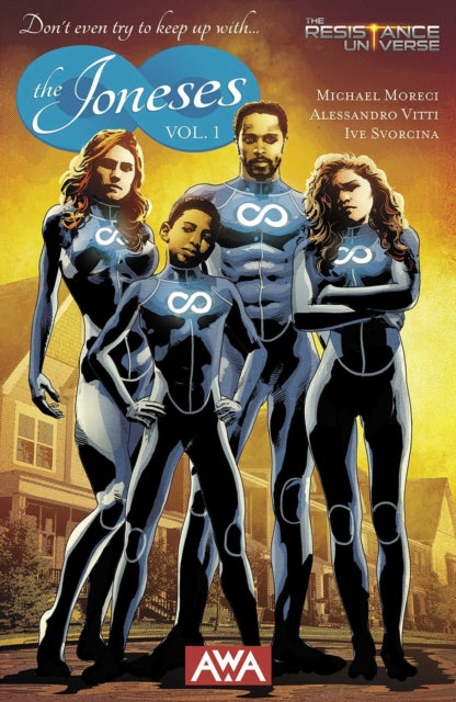 Book cover of: Joneses. By: Michael Moreci