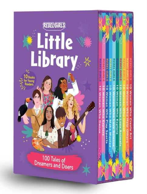 Book cover of: Rebel Girls Little Library. By: Rebel Girls