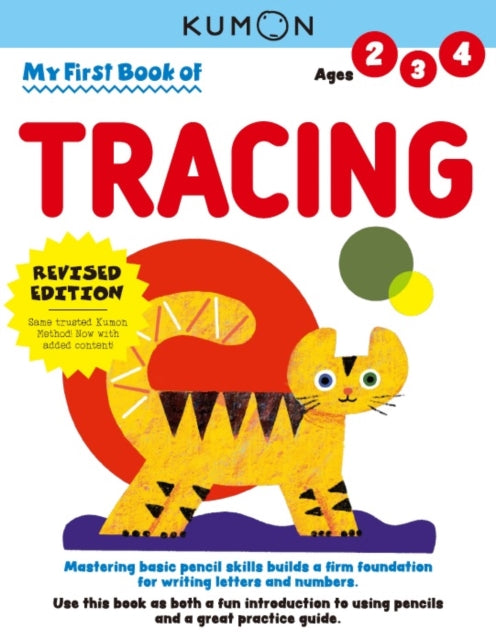 Book cover of: Kumon My First Book of Tracing. By: Kumon Kumon