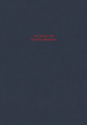 Cynthia Hawkins: Art Notes, Art