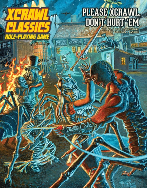 Book cover of: Xcrawl Classics #3: Please Xcrawl! Don’t Hurt ‘Em. By: Brendan LaSalle