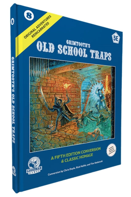 D&D 5E: Original Adventures Reincarnated #8: Grimtooth’s Old School Traps 9781961756212 Chris Doyle