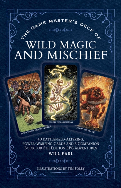 Book cover of: Game Master's Deck of Wild Magic and Mischief. By: EARL, WILL