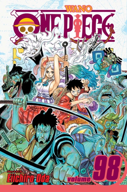 Book cover of: One Piece, Vol. 98. By: 尾田栄一郎