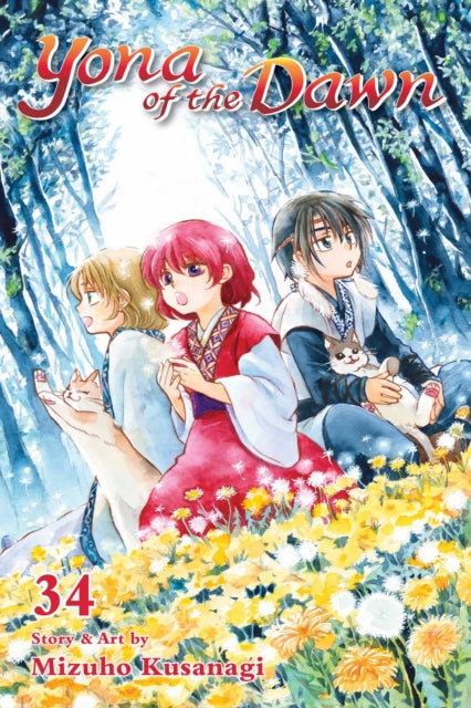 Book cover of: Yona of the Dawn, Vol. 34. By: Mizuho Kusanagi