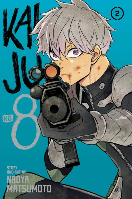 Book cover of: Kaiju No. 8, Vol. 2. By: 松本直也