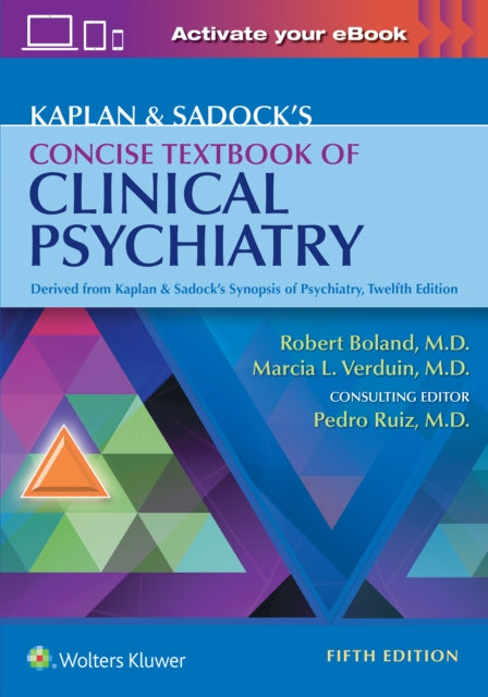 Book cover of: Kaplan & Sadock's Concise Textbook of Clinical Psychiatry. By: Robert Boland