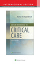 Book cover of: Quick Reference to Critical Care. By: DIEPENBROCK