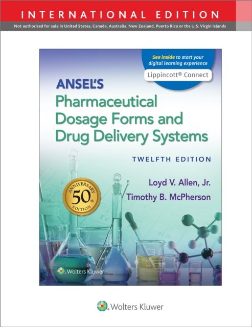 Book cover of: Ansel's Pharmaceutical Dosage Forms and Drug Delivery Systems. By: Loyd Allen