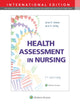 Book cover of: Health Assessment in Nursing. By: WEBER