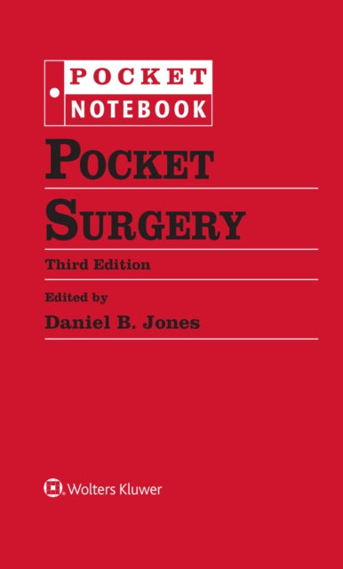Book cover of: Pocket Surgery. By: Daniel B. Jones