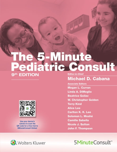 Book cover of: 5-Minute Pediatric Consult. By: Michael Cabana