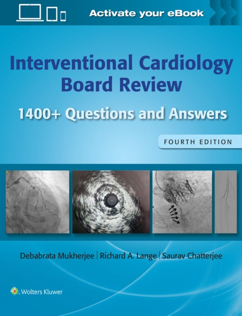 Book cover of: Interventional Cardiology Board Review. By: MUKHERJEE