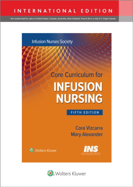 Book cover of: Core Curriculum for Infusion Nursing. By: Infusion Nurses Society