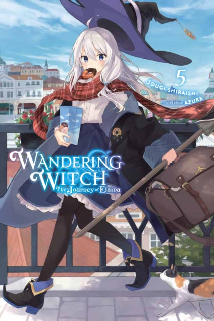 Book cover of: Wandering Witch: The Journey of Elaina, Vol. 5 (light novel). By: Jougi Shiraishi