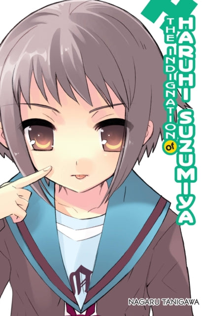 Book cover of: Indignation of Haruhi Suzumiya (light novel). By: Nagaru Tanigawa