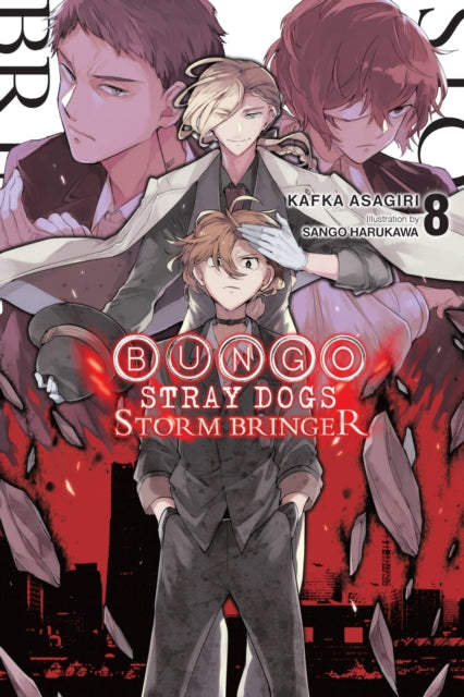 Book cover of: Bungo Stray Dogs, Vol. 8 (light novel). By: 朝霧カフカ
