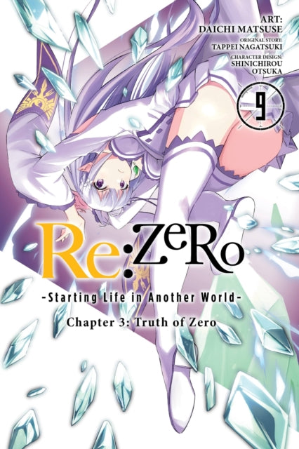 Book cover of: Re:ZERO -Starting Life in Another World-, Chapter 3: Truth of Zero, Vol. 9 (manga)