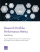 Book cover of: Research-Portfolio Performance Metrics. By: Marjory S. Blumenthal