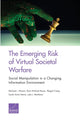 Book cover of: Emerging Risk of Virtual Societal Warfare. By: Michael J. Mazarr