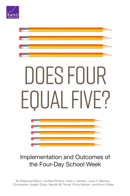 Book cover of: Does Four Equal Five?. By: M. Rebecca Kilburn