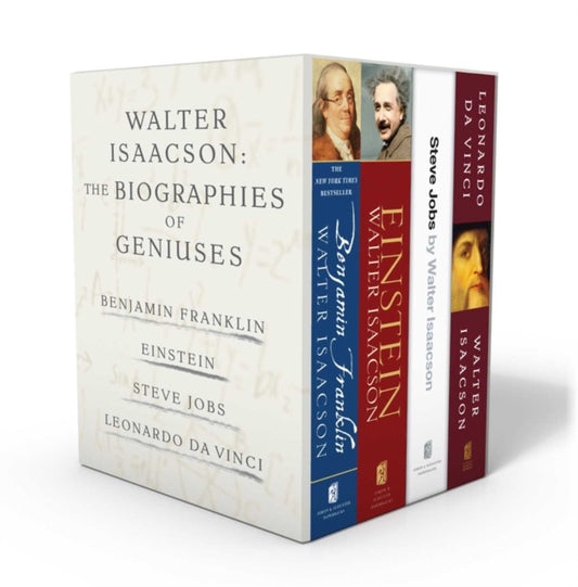 Book cover of: Walter Isaacson: The Genius Biographies. By: Walter Isaacson