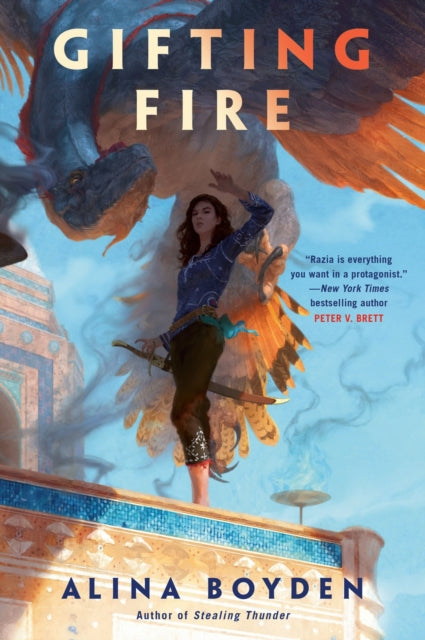 Book cover of: Gifting Fire. By: Alina Boyden