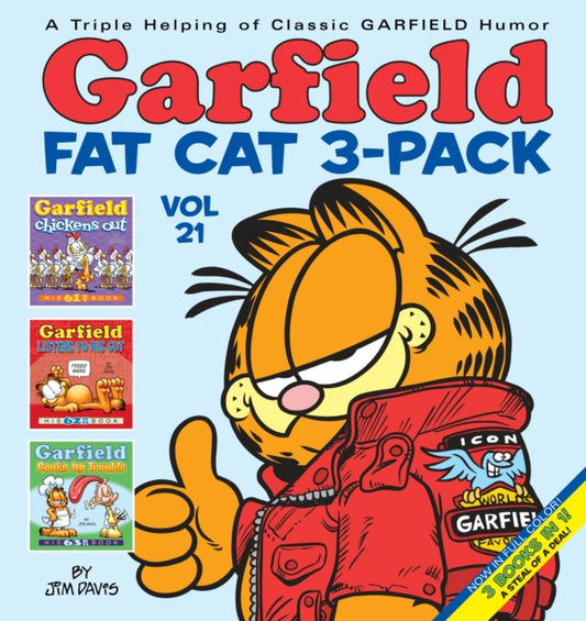 Book cover of: Garfield Fat Cat 3-Pack #21. By: Jim Davis