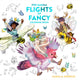 Book cover of: Pop Manga Flights of Fancy Coloring Book. By: Camilla d'Errico