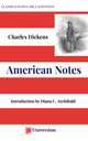 Book cover of: American Notes. By: Charles Dickens