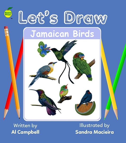 Book cover of: Let's Draw Jamaican Birds