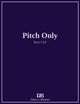 Book cover of: Pitch Only - Bass Clef