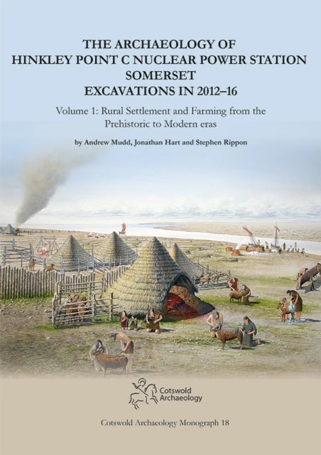 Book cover of: Archaeology of Hinkley Point C Nuclear Power Station, Somerset. Excavations in 2012-16. By: Andrew Mudd