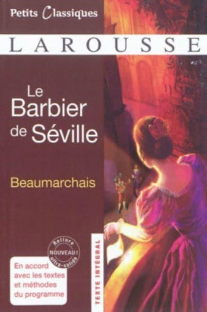 Book cover of: Le barbier de Seville. By: Pierre Augustin Caron Beaumarchais (de)