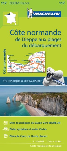 Book cover of: Normandy Coast - Zoom Map 117