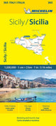 Book cover of: Sicily - Michelin Local Map 365